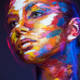 Illustration for article titled This 2D face makeup will hijack your brain